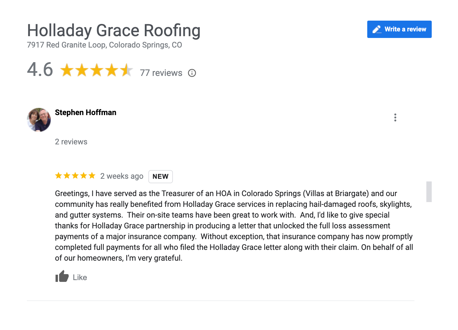 Holladay Grace Review