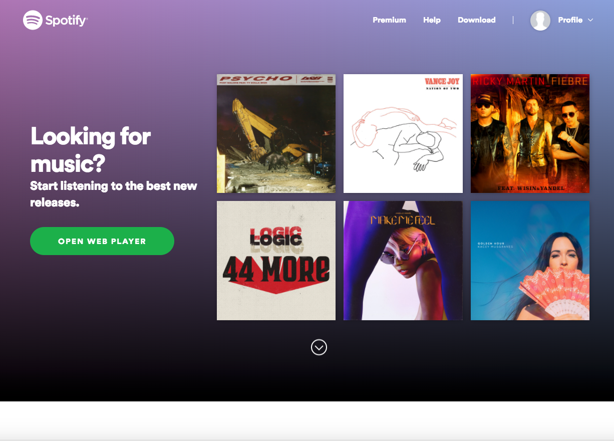 Spotify-paid-account-customer